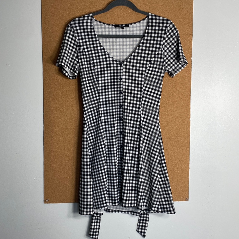 F21 Gingham Mini Dress